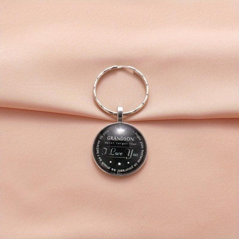 Creative English Keychain for Good Wishes