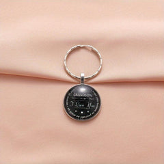 Creative English Keychain for Good Wishes