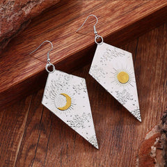 Bohemian Diamond Star Moon Earrings - Party Gift Jewelry