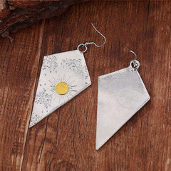Bohemian Diamond Star Moon Earrings - Party Gift Jewelry