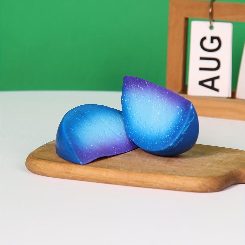 2pcs Watermelon Model Slow Rebound Decompression Toy