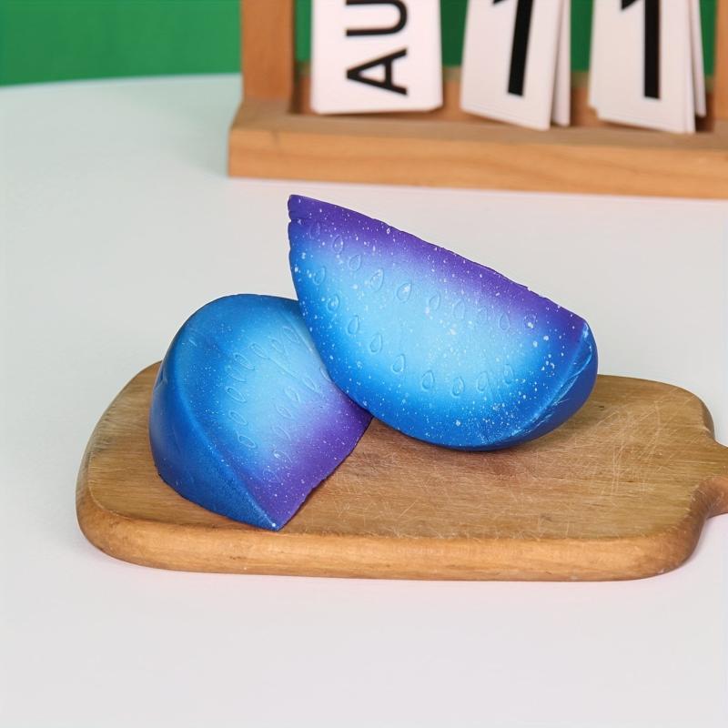 2pcs Watermelon Model Slow Rebound Decompression Toy
