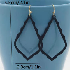 Geometric Rhombus Earrings - Stylish Gift for Her