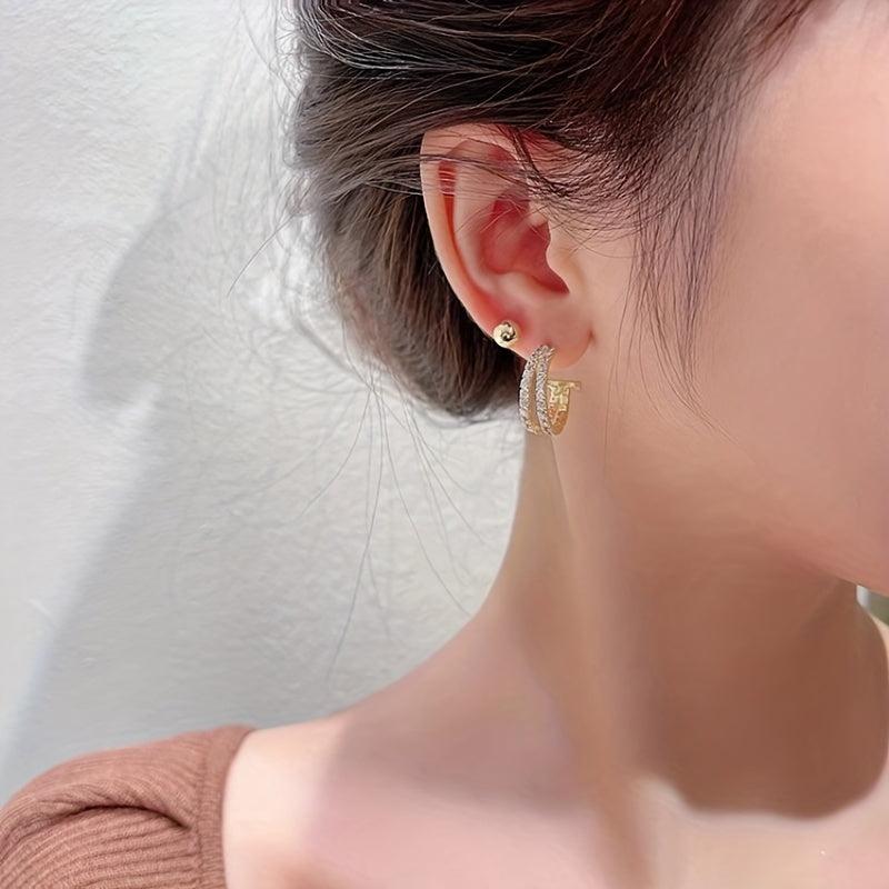 Advanced Leopard Print Fur Ball Earrings