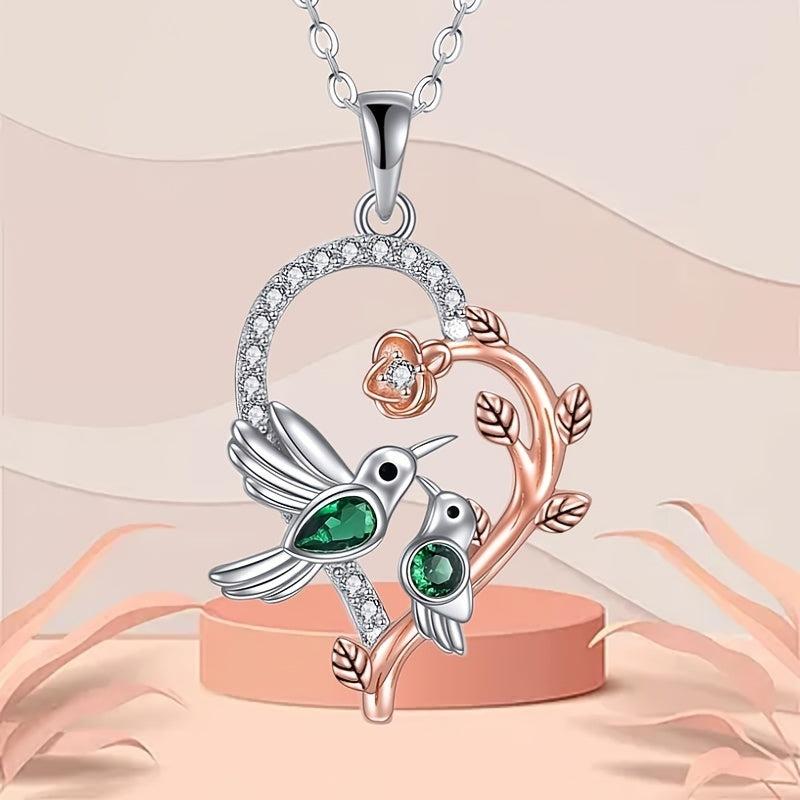 Vintage Heart Shape Pendant Necklace Toy for Kids