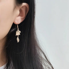 Fox Face Earrings Halloween Christmas Gift