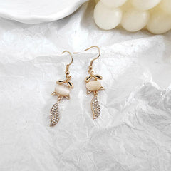 Fox Face Earrings Halloween Christmas Gift