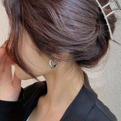 Green Beaded Hoop Earrings for Unique Style