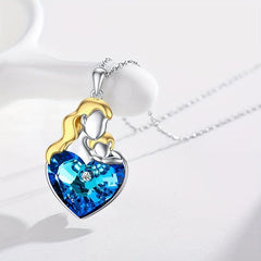 Mermaid Pendant Necklace & Toy - Anniversary Christmas Gift