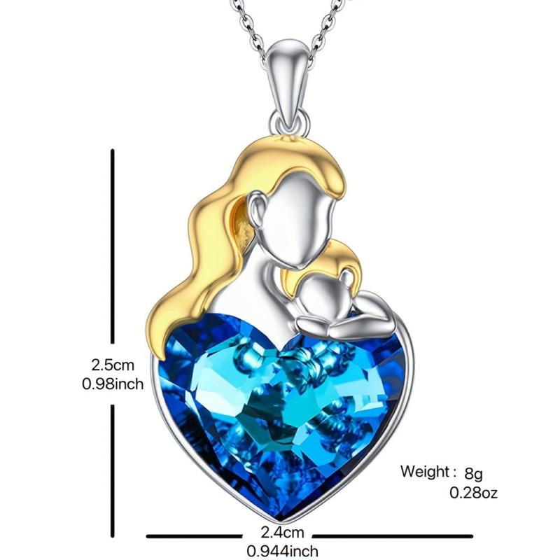 Mermaid Pendant Necklace & Toy - Anniversary Christmas Gift