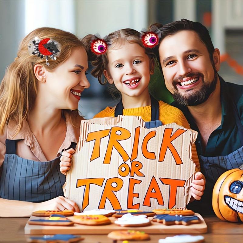 Halloween Hair Clip Head Ornament Kids Ghost Party Decoration