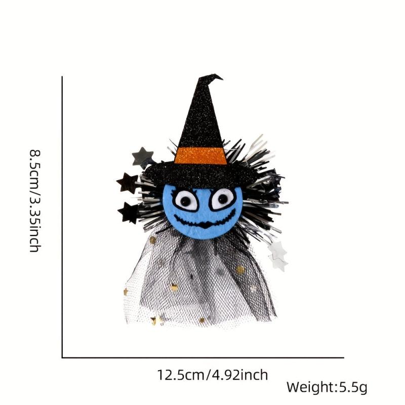 Halloween Hair Clip Head Ornament Kids Ghost Party Decoration