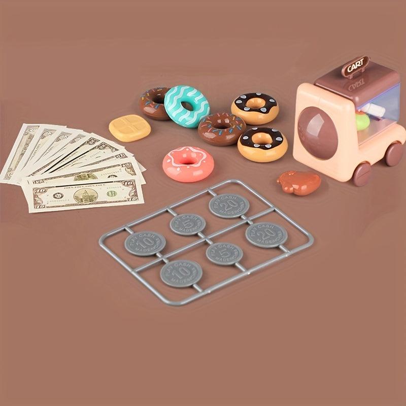 Donut Shopping Store Model Toy Candy Store Toy Pretend Play