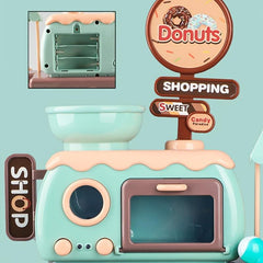 Donut Shopping Store Model Toy Candy Store Toy Pretend Play
