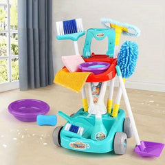 12pcs Simulative Sweeping Dustpan Cleaning Toys for Kids