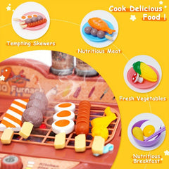 Kids' BBQ Stove Cooking Set | Improve Hands-On Skills