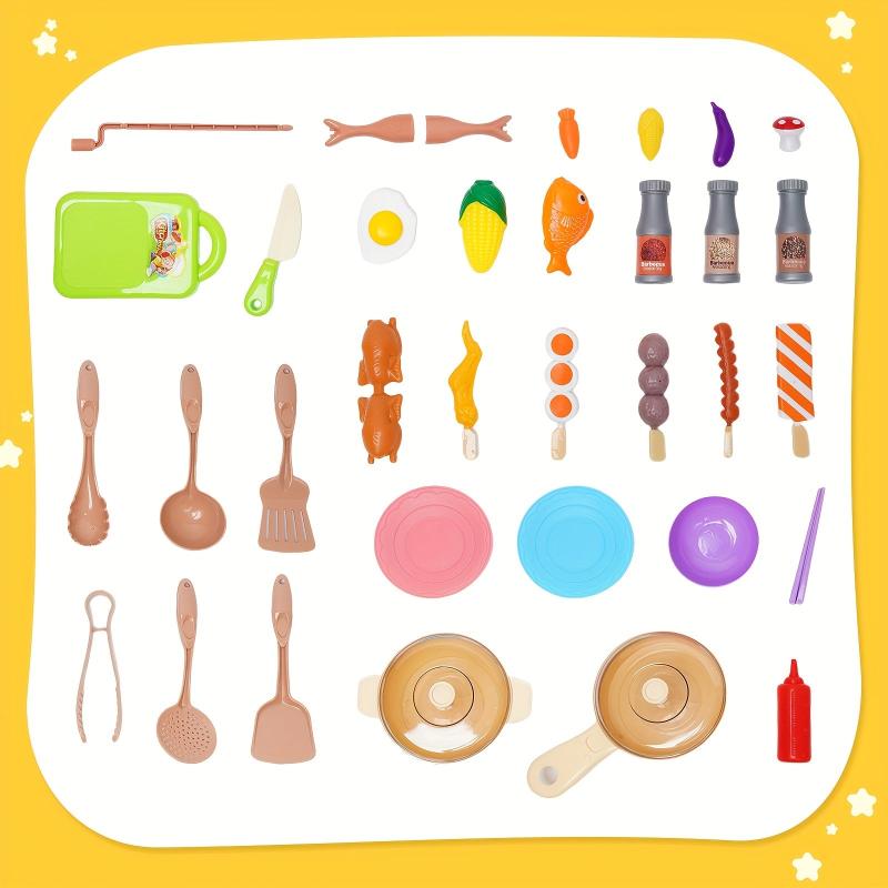 Kids' BBQ Stove Cooking Set | Improve Hands-On Skills