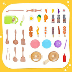 Kids' BBQ Stove Cooking Set | Improve Hands-On Skills