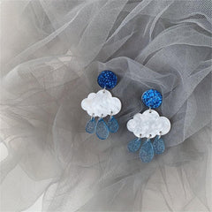 Floral Dangle Earrings Women Jewelry Drop Stud Gift Girls Mom Wife Birthday