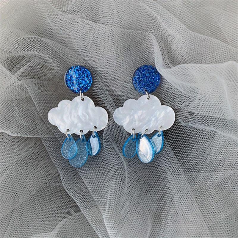 Floral Dangle Earrings Women Jewelry Drop Stud Gift Girls Mom Wife Birthday