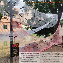 Halloween Outdoor Decorations Bats Garden Flag Scary Indoor Decor