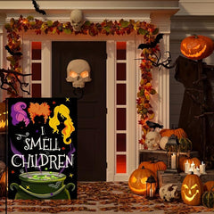 Halloween Outdoor Decorations Bats Garden Flag Scary Indoor Decor