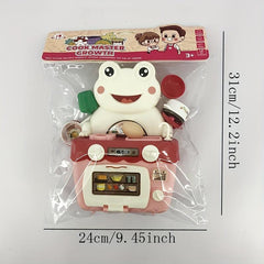Kids Play House Kitchen Toys Cooking Pots Set