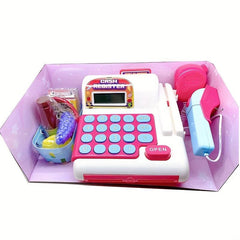 Kids' Supermarket Cash Register Toy Set