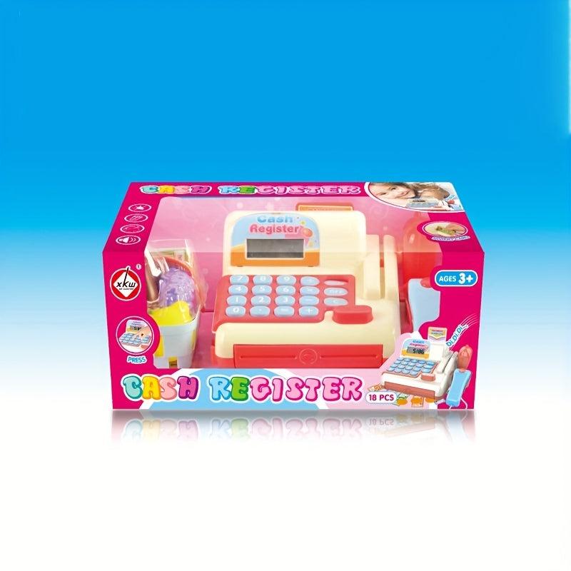 Kids' Supermarket Cash Register Toy Set