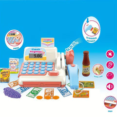 Kids' Supermarket Cash Register Toy Set
