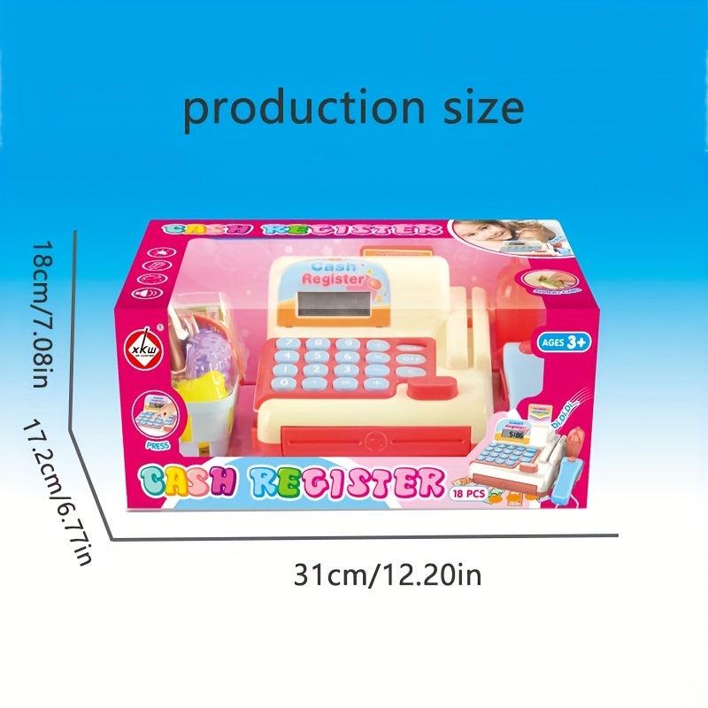 Kids' Supermarket Cash Register Toy Set