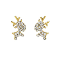 Christmas Deer Stud Earrings Set