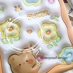 3D Cartoon Gift Bag Bear Rabbit Birthday Creative Tote Bubble Expansion Bag