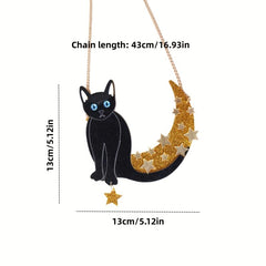Cat Jewelry Women Necklace Pendant Cat Polymer Clay Handcrafted Gift
