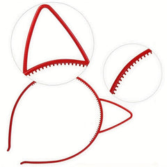 Cat Ear Headbands Hair Hoops for Women & Girls Daily Wear & Party Decoration