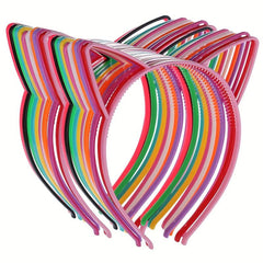 Cat Ear Headbands Hair Hoops for Women & Girls Daily Wear & Party Decoration