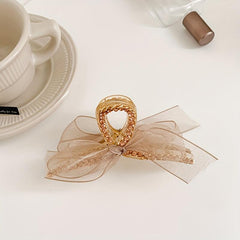 Hair Claw Clips Strong Hold Bow Tie Claw Clips Non-slip Jaw Hair Clips