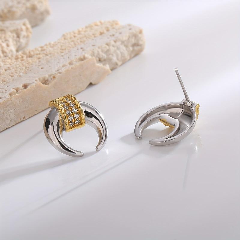 Metal Earrings For Women, Copper Plated Jewelry, Parties, Vacations, Weddings