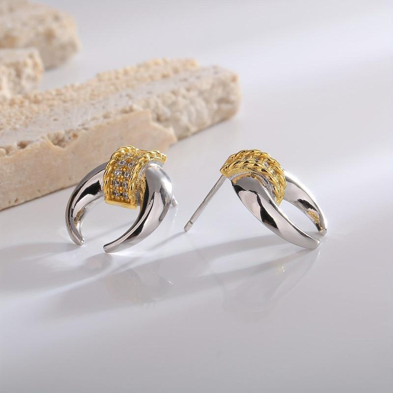 Metal Earrings For Women, Copper Plated Jewelry, Parties, Vacations, Weddings
