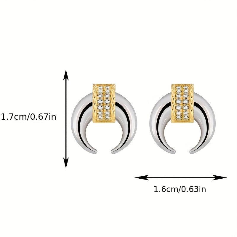 Metal Earrings For Women, Copper Plated Jewelry, Parties, Vacations, Weddings