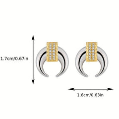 Metal Earrings For Women, Copper Plated Jewelry, Parties, Vacations, Weddings