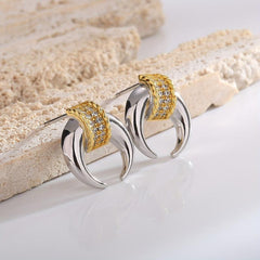 Metal Earrings For Women, Copper Plated Jewelry, Parties, Vacations, Weddings