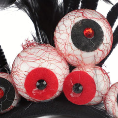 Halloween Ghost Hair Hoop Eyeball Headband Witch Hat