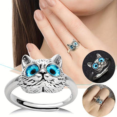 Cat Snake Rings Index Finger Ring Creative Gift for Girlfriend