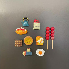 3D Refrigerator Magnetic Sticker