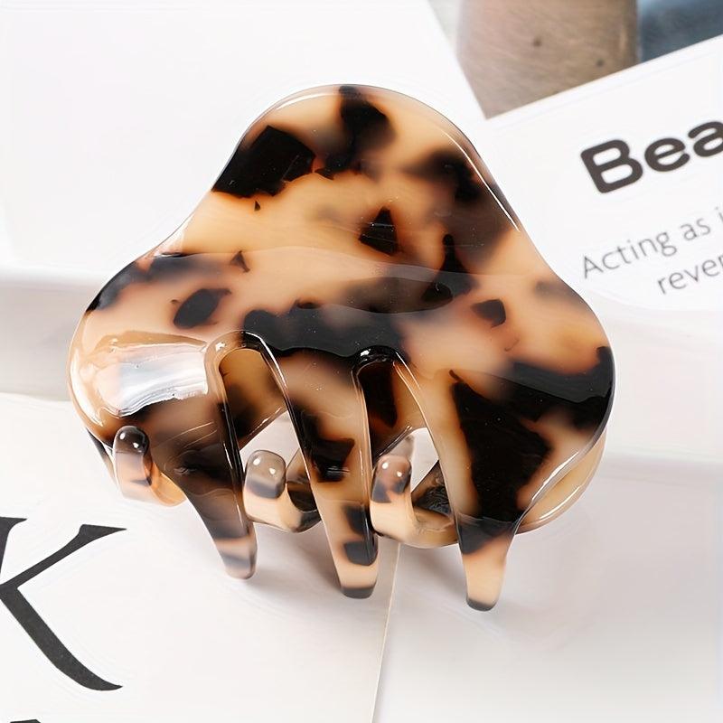 Tortoise Shell Acetate Resin Hairpins Leopard Print Hair Accessories