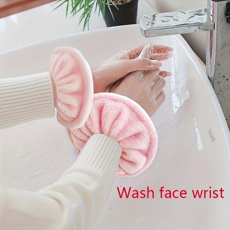 Absorption Wristband Face Wash Sleeve for Adults Kids