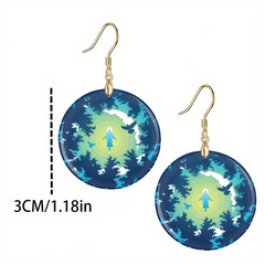 Jesus Pendant Earrings for Party Jewelry