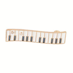 Love Music Brooch Piano Cat Note Badge Student Gift Boy And Girl Bag Accessories