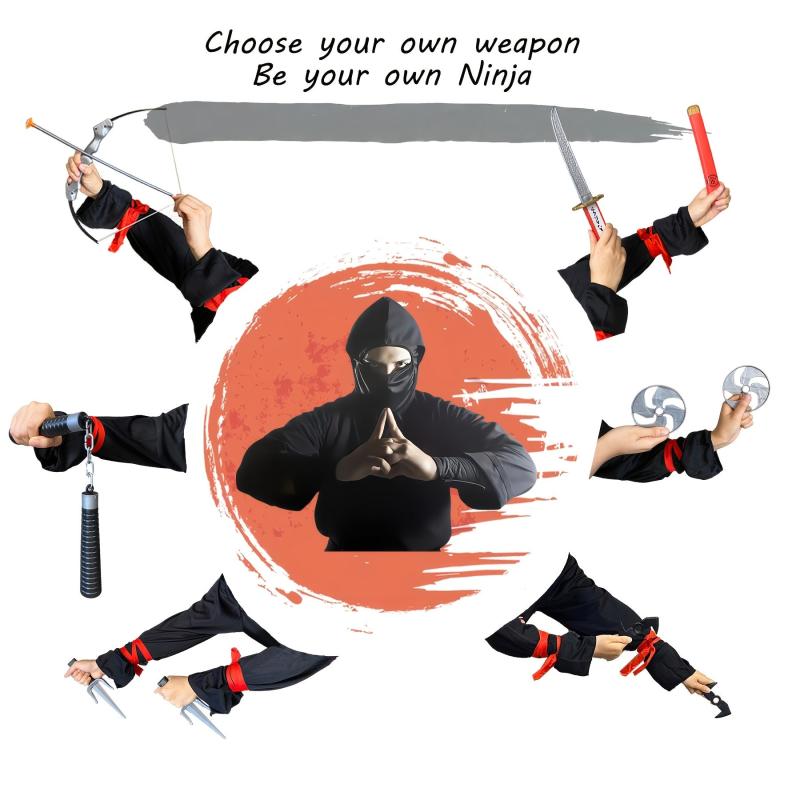 Ninja Knight Kids Role Play Costume Set